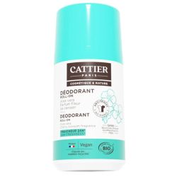 Cattier Déodorant 24H Aloe Vera Fleur De Cerisier Bio 50ml – Douceur et fraîcheur