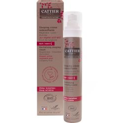Cattier Sleeping Crème de Nuit Redensifiante Rides Installées Bio - 50ml - Peaux Matures et Sensibles