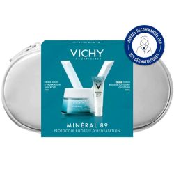 Vichy Coffret Minéral 89 Crème Boost Hydratation Riche 50ml + Sérum Fortifiant Quotidien 10ml OFFERT