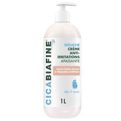 Cicabiafine Crème Douche Anti-Irritations Apaisante 1L - Peaux extra sèches à tendance atopoques