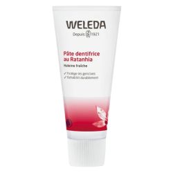Weleda Pâte Dentifrice au Ratanhia 75ml – Fraîcheur et protection gencives