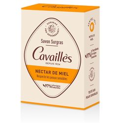 Rogé Cavaillès Savon Surgras - Parfum Nectar de Miel - Protège les Peaux Sensibles - 100 g