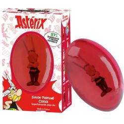 Le Comptoir du Bain Savon Solide Cerise et sa figurine Astérix - Nettoie la peau délicate des enfants en s'amusant
