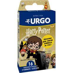 Urgo Pansements Harry Potter pour Enfants - 16 Pansements - Protège les petits bobos avec douceur et magie