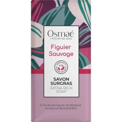 Osmaé Savon Surgras Figuier Sauvage 100g – Nettoyant et parfum figue fraîche