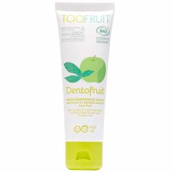 Toofruit Dentofruit Dentifrice - 60g - Dentifrice moussant doux sans fluor pour enfants