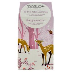TooFruit Coffret Le Trio Jolies Mimines - Crème Mains & Vernis à Ongles + Lime à Ongles OFFERTE