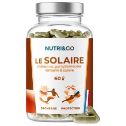 Nutri&Co Le Solaire - 60 gélules - Bronzage naturel rapide et intense