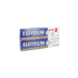 Elgydium Dentifrice Multi-Actions Lot de 2 x 75ml