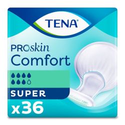 Tena Comfort ProSkin Super - Protection Anatomique - 36 protections