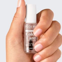 Poderm Base Coat Color Care Tea Tree 8 ml - Base protectrice pour ongles abîmés