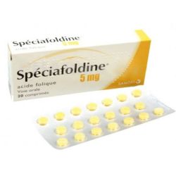 Serb Spéciafoldine 5mg 20 comprimés