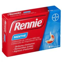 Rennie Menthe 48 comprimes