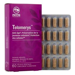 Phytoresearch Telomerys - Complément Alimentaire Anti-âge - 60 Gélules