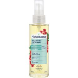 Natessance Huile Capillaire Sèche Fortifiante au Ricin Bio 100 ml – Soin réparateur et densifiant cheveux abîmés
