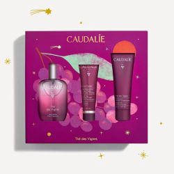 Caudalie Coffret de Noël Eau Fraîche Thé des Vignes 3 Soins - Sillage sensuel et soin du corps