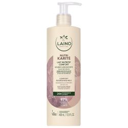 Laino Nutri Karité Lait Nutritif Confort - Peaux Très Sèches - Tiraillements et Démangeaisons - 400ml