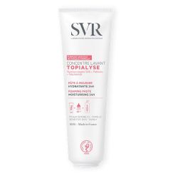 SVR Topialyse Concentré Lavant Pâte à Mousser - 100 ml - Nettoyant Nourrissant Peaux Sèches