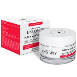 Eneomey Purify Masque 10 - Masque purifiant et matifiant 50 ml - Réduit le Sébum - Elimine les Cellules Mortes - 2 Minutes