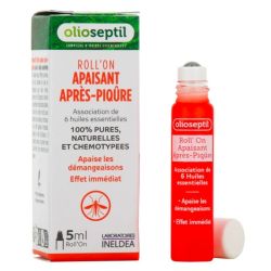 Olioseptil Roll On Apaisant Après-Piqûre - Effet Apaisant Immédiat et Sensation de Fraîcheur - 5ml