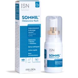 Ineldea Somnil Melatonine Flash - 20ml - Action rapide, relaxation immédiate et sommeil réparateur
