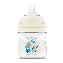 Dodie Biberon à Tétine Multi-Perforée - Anti-Colique - Débit Lent - 0/6 mois - 150ml - Bleu