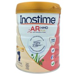 Inostime AR HMO Plus Lait Infantile 1er âge 800 g - Une formule anti-régurgitation épaissie à la caroube pour les nourrissons de 0 à 6 mois