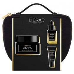 Lierac Coffret Premium - Crème Voluptueuse 50 ml + Vanity Routine Anti-Âge Absolu OFFERT