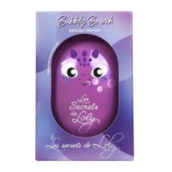 Les Secrets de Loly Bubbly Brush Brosse Démêlante Enfants - 1 pièce - Démêle en douceur et avec le sourire