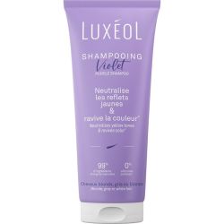 Luxéol Shampooing Violet 200ml – Éclat et neutralisation des reflets