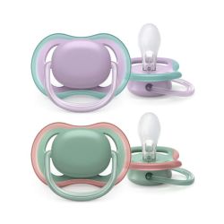 Avent Ultra-Air 2 Sucettes - 6-18 Mois