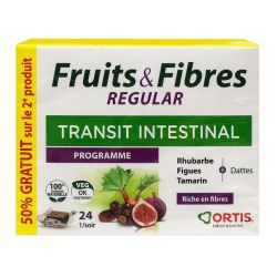 Fruits & fibres regular programme 2x24 cubes