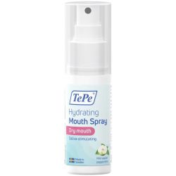 TePe Spray Buccal Hydratant Pomme et Menthe Douce - 50 ml - Hydrate, rafraîchit et stimule la salivation