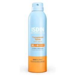 Isdin Fotoprotector Transparent Spray Wet Skin SPF50 Protection Solaire Corps - 250 ml