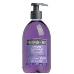 Le Comptoir du Bain Savon Traditionnel de Marseille Violette 500 ml