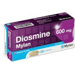 Mylan Diosmine 600mg 30 comprimés