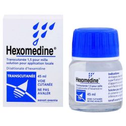 Hexomedine transcutanée solution 45ml