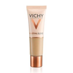 Vichy Minéralblend Fond de Teint Hydratant Tenue 16H Teinte 09 Cliff - 30 ml - Peaux Sensibles