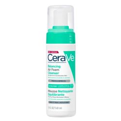 CeraVe Mousse Nettoyante Équilibrante - 148ml - Purifie, hydrate et matifie les peaux normales à mixtes