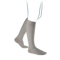 Thuasne Venoflex Fast2 Lin Chaussettes de Contention Homme Greige - Long - Taille 3