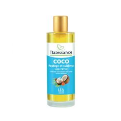 Natessance Coco Protège Et Sublime Huile Sèche Bio 100 ml