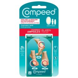 Compeed Ampoules Assortiment 5 Pansements – Réparation et fermeté