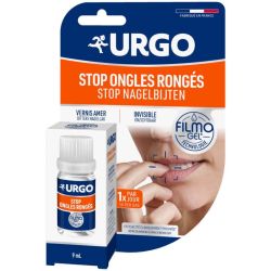 Urgo Filmogel Stop Ongles Rongés - Vernis Amer et Invisible - 9 ml