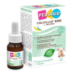 Pediakid Colicillus Bébé L. Reuteri+ Drops 8ml – Confort digestif et flore intestinale