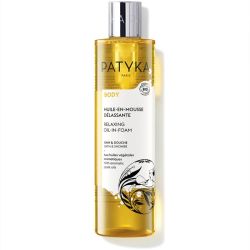 Patyka Huile-en-Mousse Délassante Bio 200ml – Nettoyage et relaxation