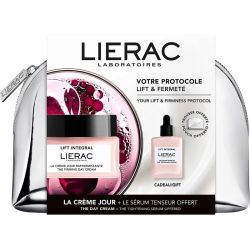 Lierac Lift Integral Coffret Crème Jour Raffermissante – Crème + Sérum + Trousse OFFERTE