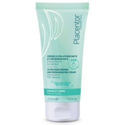 Placentor Végétal Crème Ultra-Hydratante et Régénératrice - Peaux Très Sèches - 200 ml