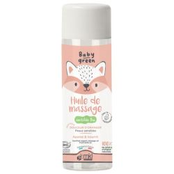 MKL Baby Green Huile de Massage Bio - 100 ml - Rituel apaisant et nourrissant pour bébé