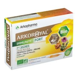 Arkopharma Arkoroyal® Immunité Fort BIO 20 Ampoules