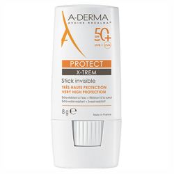 Aderma Protect X-Trem Très Haute Protection SPF50+ Stick Invisible 8g